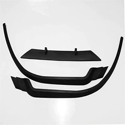 Abbildung von Zuyejuu 3 stücke Frontspoiler Stoßfängerlippe Euro Spoiler Lippe Universal Body Kit Fit for Alfa romeo 159 cupra r