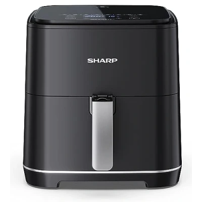 Abbildung von Sharp AF GS552AE B Heißluftgrill 5,5 Liter 1,65 kW Schwarz/Silber