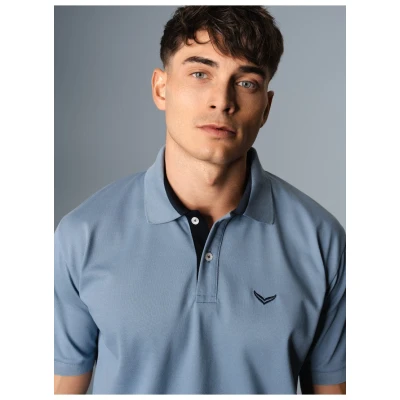 Abbildung von Trigema Poloshirt &quot;TRIGEMA mit Kontrastelementen&quot;