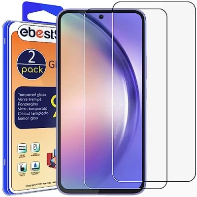 Abbildung von ebestStar {2 Stück) Panzer Schutz Glas für Samsung Galaxy A54 5G, 3D Displayschutz, 9H gehärte Glas, Abgerundete, Blasenfrei