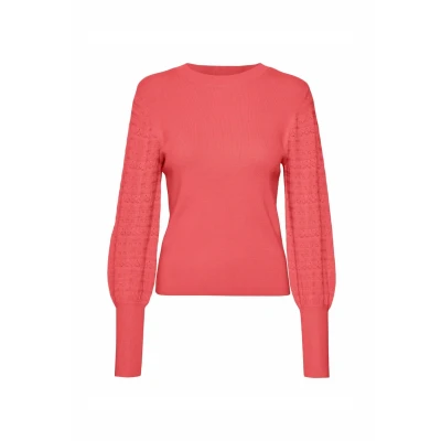 Abbildung von Vero Moda Strickpullover &quot;VMHOLLYPOINTELLE LS O NCK PULLOVE GA BOO&quot;