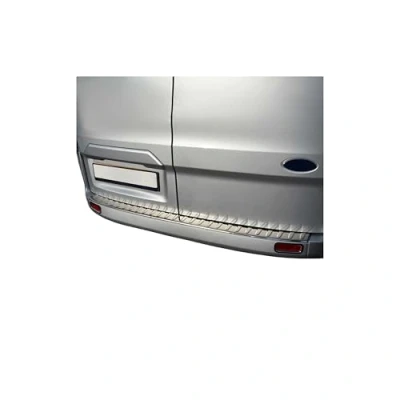 Abbildung von OMAC Stoßstange kompatibel mit Ford Transit Tourneo Custom 2013 2023 Chrom