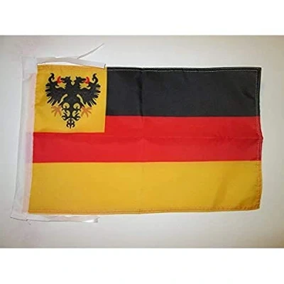 Abbildung von AZ FLAG Flagge Deutschland Alt 1848 1852 45x30 Cm Mit Kordel Deutsche Fahne 30 x 45 Flaggen