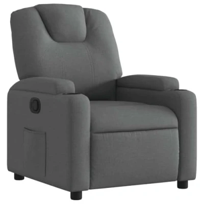 Abbildung von vidaXL Sessel Relaxsessel Dunkelgrau Stoff (1 St)