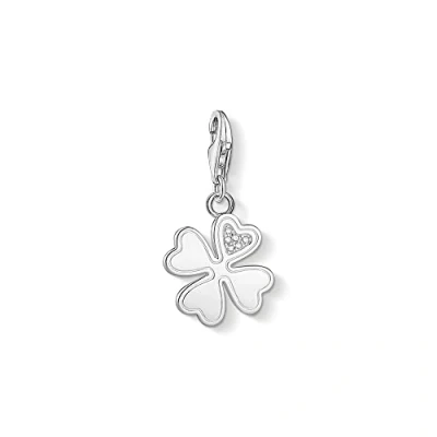 Abbildung von Thomas Sabo Charm Anhänger Kleeblatt 925 Sterlingsilber 1733 051 14