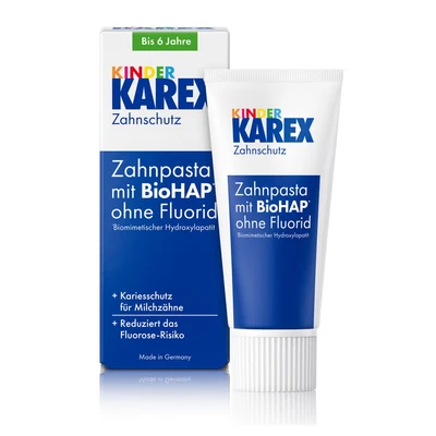 Abbildung von Dr. Kurt Wolff GmbH &amp; Co. KG Zahnpasta KAREX Kinder Zahnpasta, 50 ml