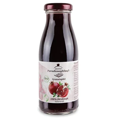 Abbildung von Bio Granatapfelsaft 100% naturtrüber Direktsaft 12 x 250 ml aus reiner Kernpressung