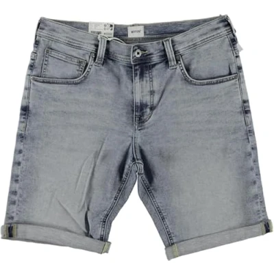Abbildung von Mustang Style Chicago Jeans Shorts, Herren, Größe: 32, Blau