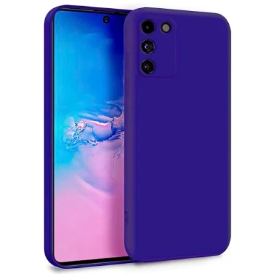 Abbildung von MyGadget Hülle für Samsung Galaxy S10 Lite Zweilagige Handyhülle mit Kameraschutz Cover Innenfutter &amp; Silikon außen Dunkel Lila