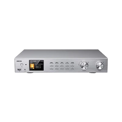 Abbildung von Noxon A 571 Silber, Internetradio, DAB+, UKW Tuner, Spotify, Bluetooth, USB, LAN + WLAN
