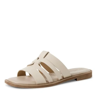 Abbildung von Tamaris Pantolette Damen Blockabsatz beige,EU 42