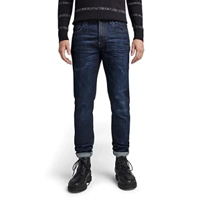 Abbildung von G STAR RAW Herren Revend FWD Skinny Jeans, Blau (Worn in Dark Sapphire Restored D20071 C051 D335), 32W / 32L