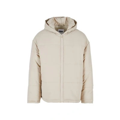 Abbildung von Urban Classics Hooded Puffer Winterjacke, Herren, Größe: Large, Wetsand