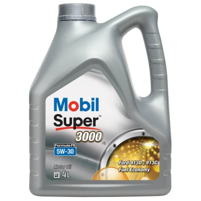 Abbildung von Mobil Super 3000 X1 Formula FE 5W 30 4l Motoröl 151528 FORD: Fiesta Mk4 Kastenwagen, S Max Mk1, Fusion Kombi, HYUNDAI: i40 ACCENT 3