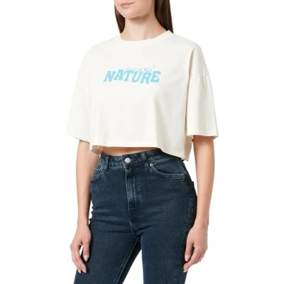 Abbildung von Defacto Oversize FIT Tshirt print, Damen, Größe: Medium, White