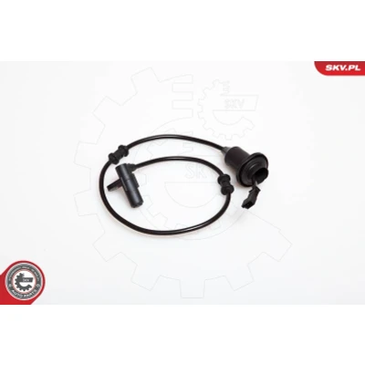 Abbildung von ESEN SKV 06SKV002 ABS Sensor Hinterachse 2 polig 615mm 12V elektrisch schwarz rechteckig Male MERCEDES BENZ: S Klasse Limousine, Coupe
