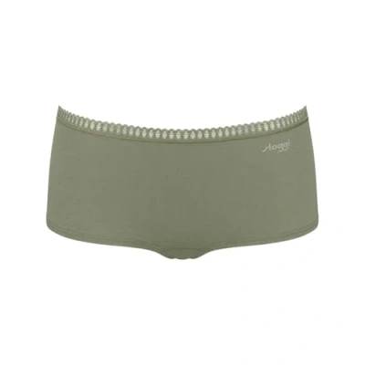 Abbildung von sloggi Damen GO Crush Short C3P, Green Dark Combination, M