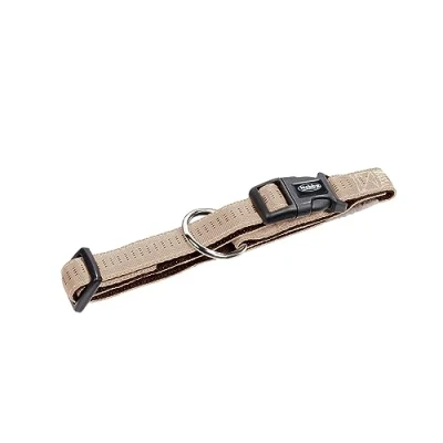 Abbildung von Nobby Halsband Soft Grip, beige / chocolate L: 30/45 cm, B: 20 mm, 1 Stück