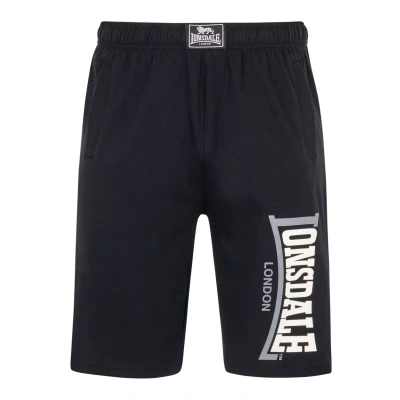 Abbildung von Lonsdale Normale Passform Shorts, Herren, Größe: Large, Black