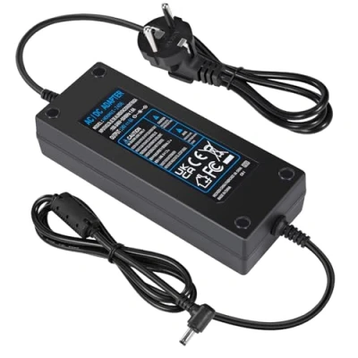 Abbildung von HOUHUI 24V 6A Netzteil Adapter,Netzadapter Transformator,AC 100 240V 50/60hz bis DC 6 Amp 144W Stromversorgung für LED Streifen,Kamera,LCD Monitor,Steckdose Adapter Stecker 5,5 * 2,5/2,1mm