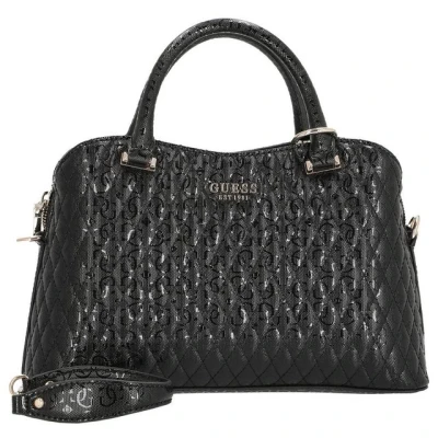 Abbildung von Guess Betula Satchel Handtasche, Damen, Größe: One Size, Black