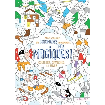 Abbildung von Mon cahier de coloriages magiques très Couleurs, symboles et hiver