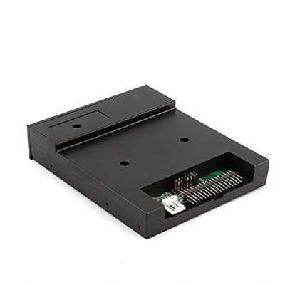 Abbildung von Usb Diskettenemulator Sfr1M44 U100K Updateversion Schwarzes Diskettenlaufwerk 5V Dc Netzteil