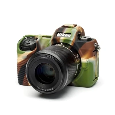 Abbildung von easyCover Silikon Kameratasche Schutz für Ihre Kamera Nikon Z6III Camouflage