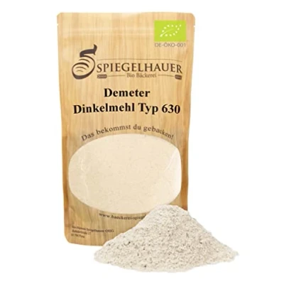 Abbildung von Demeter Dinkelmehl Typ 630 1 kg naturbelassen und frei von Zusatzstoffen