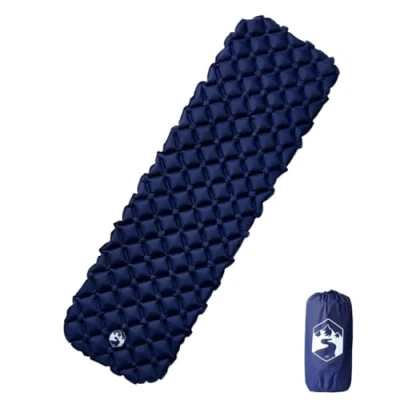 Abbildung von Vidaxl Aufblasbare Campingmatratze 190x58x6 cm Marineblau