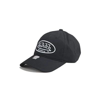 Abbildung von Von Dutch Unstructured Unisex Cap, Größe: One Size, Black