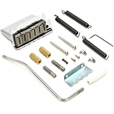 Abbildung von Fender American Series Stratocaster® (&#039;86 &#039;07) Tremolo Bridge Assembly (Chrome)