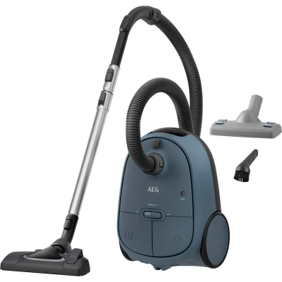 Abbildung von AEG Bodenstaubsauger &quot;CLEAN 6000 (AB61C2DB)&quot;, 850 W, mit Beutel, hohe Saugleistung, inkl. Zusatzdüsen, 50 % Recyclingkunststoff