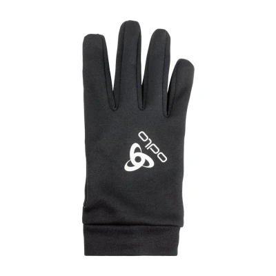 Abbildung von Odlo Unisex Handschuhe mit E Tip STRETCHFLEECE LINER ECO, black, M