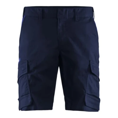 Abbildung von Blaklader 144618328985C52 Industrie Stretch Shorts, Marineblau/Kornblume, Größe C52