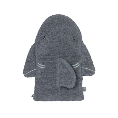 Abbildung von Lässig PLAY WASH Glove Shark Unisex Sonstige Accessoires für Kinder, Größe: One Size, Blue grey