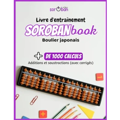 Abbildung von Livre d&#039;entraînement Soroban Book: pour progresser au boulier japonais et en calcul mental