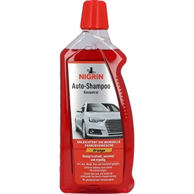 Abbildung von Nigrin Autoshampoo Konzentrat Orange 1L Autopolitur