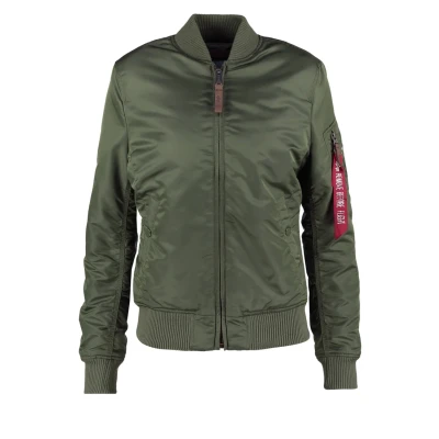 Abbildung von Alpha Industries MA1 VF 59 WMN Bomberjacke, Damen, Größe: XS, Sage green