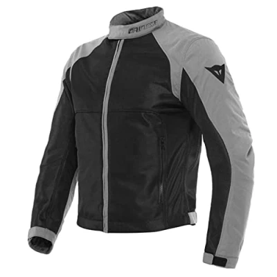 Abbildung von Dainese Herren Sevilla Air Tex Jacket Motorradjacke Sommer, Schwarz/Grau, 64 EU