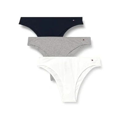 Abbildung von Tommy Hilfiger Underwear Brasilslip &quot;3 PACK DIPPED BRAZILIAN&quot;, (Packung, 3 St., 3er), mit gerippter Struktur, Logo
