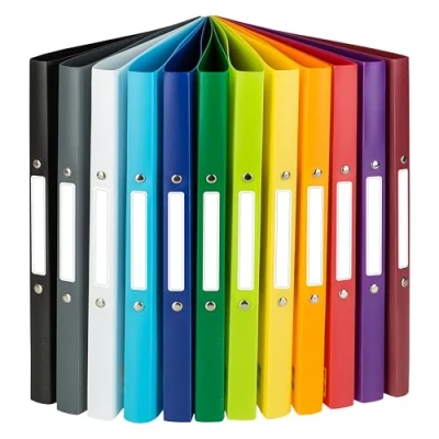 Abbildung von Idena Hefter 10428 Ringbuch im Format DIN A4, 2 Ring Mechanik mit 16 mm
