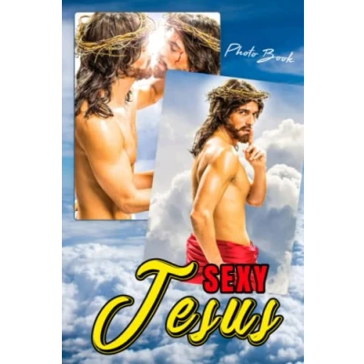 Abbildung von Sexy Jesus Photo Book: Hot Guys Colorful Pages For Adults To Relax And Unwind
