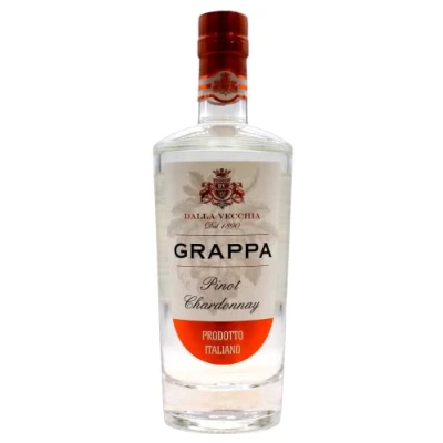 Abbildung von Dalla Vecchia Grappa Pinot Chardonnay 40% vol, 6er Pack (6 x 0.5 l)