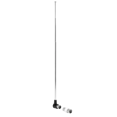 Abbildung von Hama Zimmerantenne, Radio, TV, DAB+, DAB, DVB T2, UKW, passiv, ausziehbar Innenantenne (DAB, T, für Innenbereich)