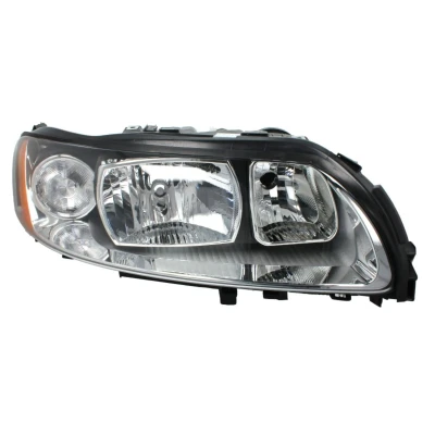 Abbildung von TYC 20 11035 36 2 Scheinwerfer rechts H9, H7 für Rechtsverkehr mit Elektromotor VOLVO: S60 I, V70 2, XC70 I Cross Country