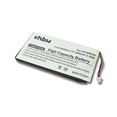 Abbildung von vhbw 1x Akku kompatibel mit Creative Labs Zen Vision M, M 30GB MP3 Player Musik (1400 mAh, 3,7 V, Li Ion)