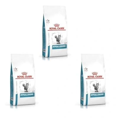 Abbildung von ROYAL CANIN Veterinary Hypoallergenic 4er Pack 4 x 400 g Diät Alleinfuttermittel für ausgewachsene Katzen Zur Minderung von Allergien und Nährstoffintoleranzerscheinungen