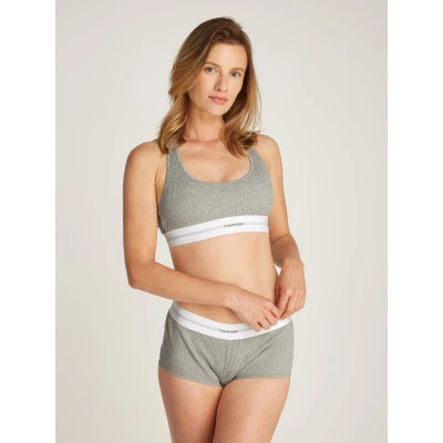 Abbildung von Calvin Klein Underwear Lightly Lined Bralette Bustier, Damen, Größe: XS, Grey heather