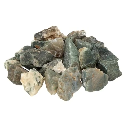 Abbildung von Moosachat Wassersteine 100% naturbelassene Rohsteine 300g Lebensquelle Plus